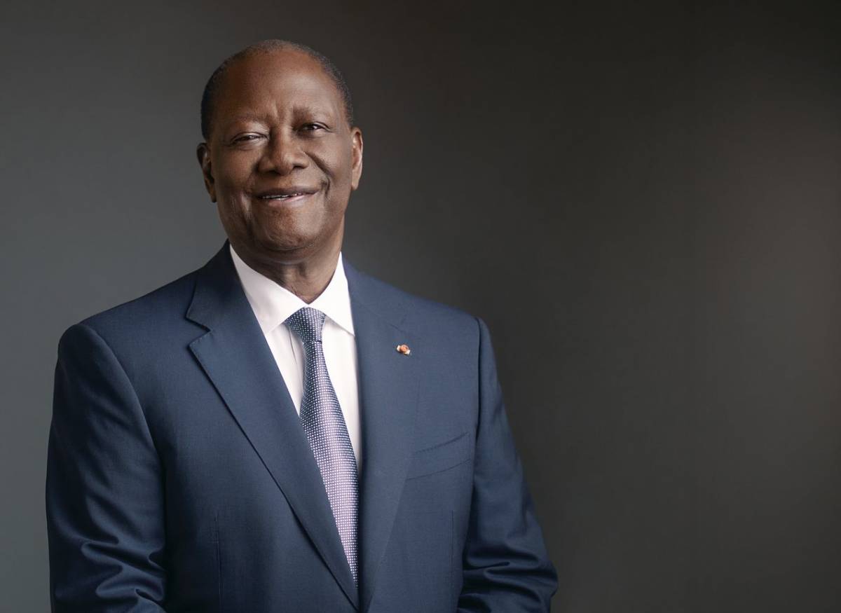 President Alassane Ouattara. ISSAM ZEJLY FOR JA