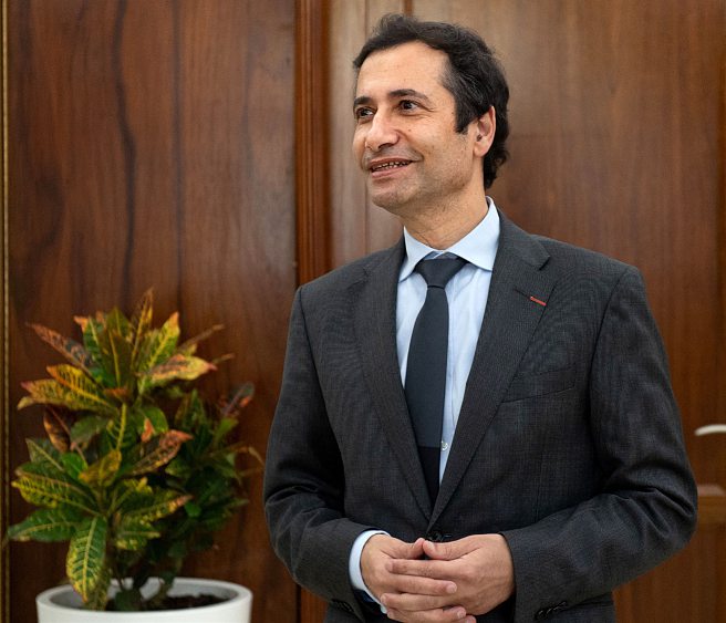 Mohamed Benchaâboun, Managing Director of the Moroccan fund FM6I.©