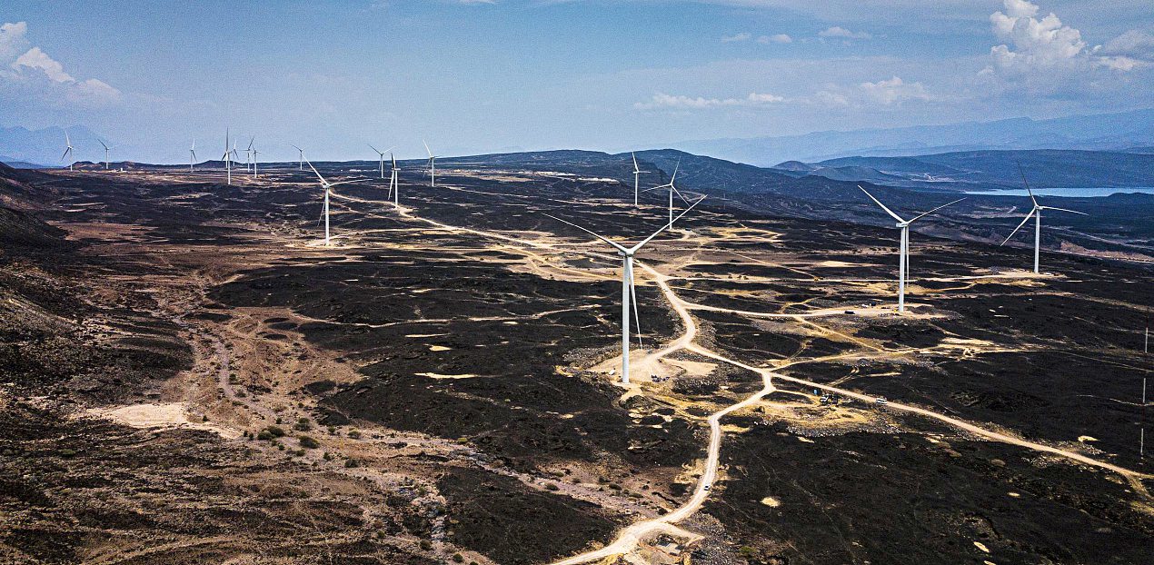 Ghoubet wind farm in Djibouti. ©