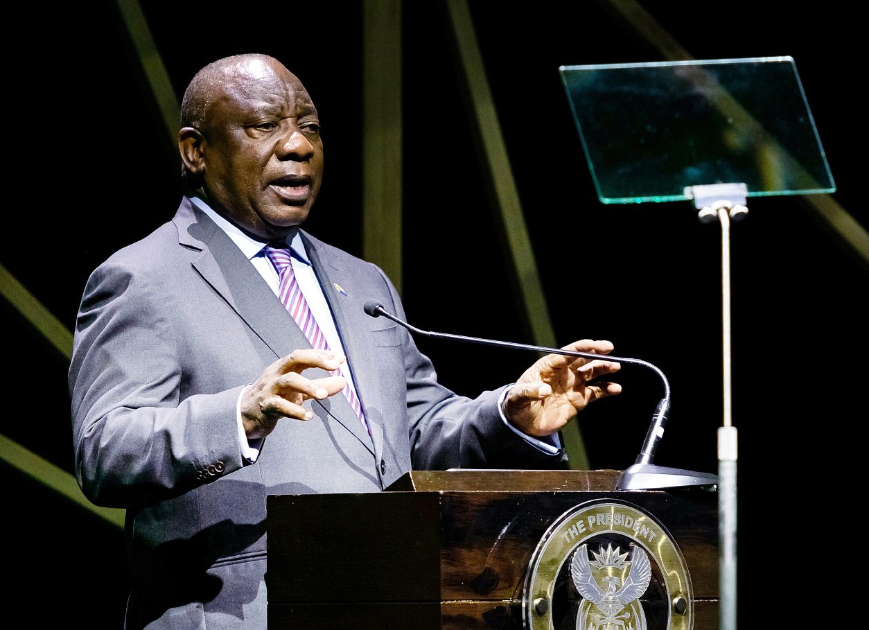 President Cyril Ramaphosa in Cape Town on 7 April 2023. SHUTTERSTOCK