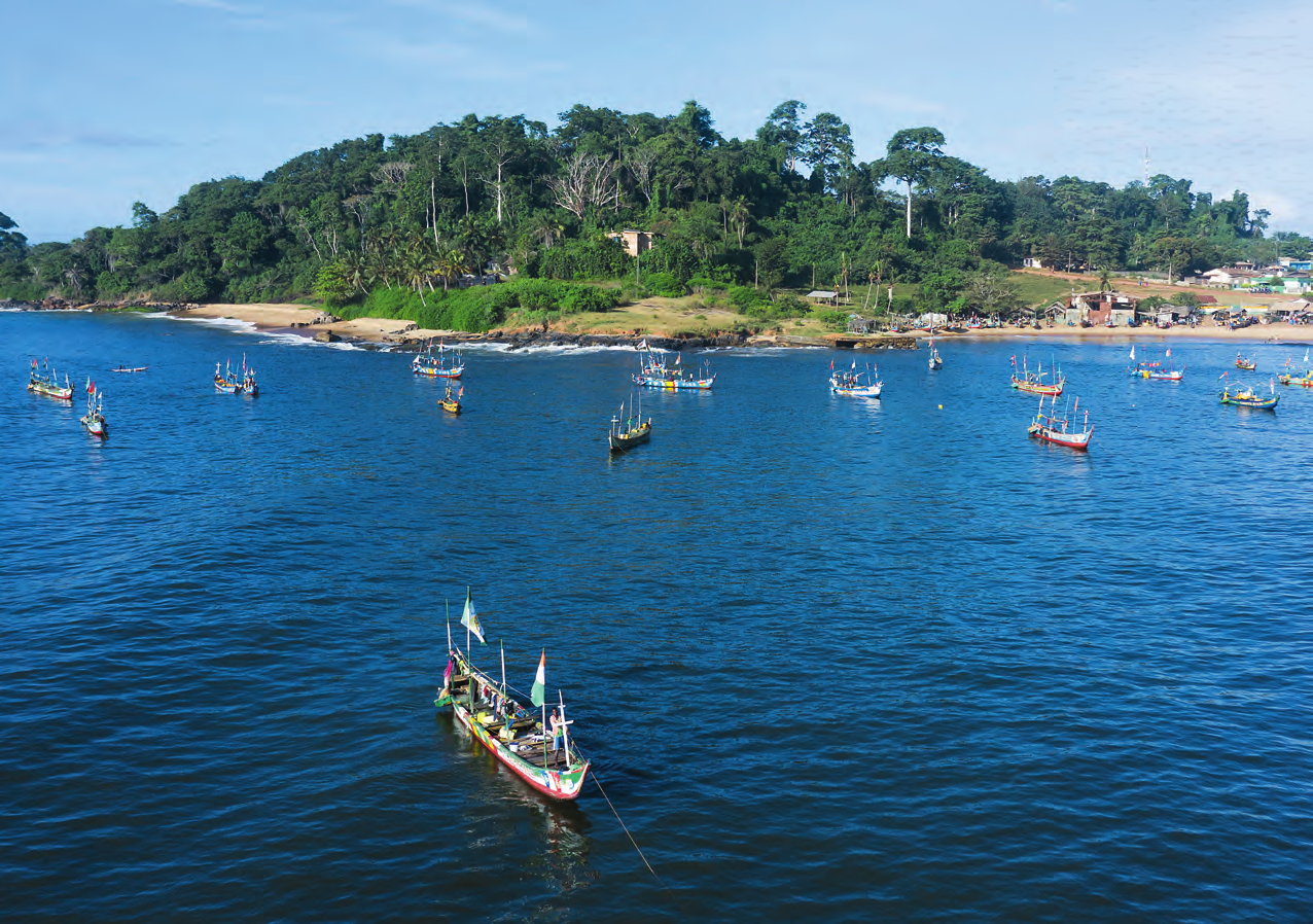 Grand-Béréby, a seaside town in the south-west, was made a protected marine area in December 2020.NABIL ZORKOT