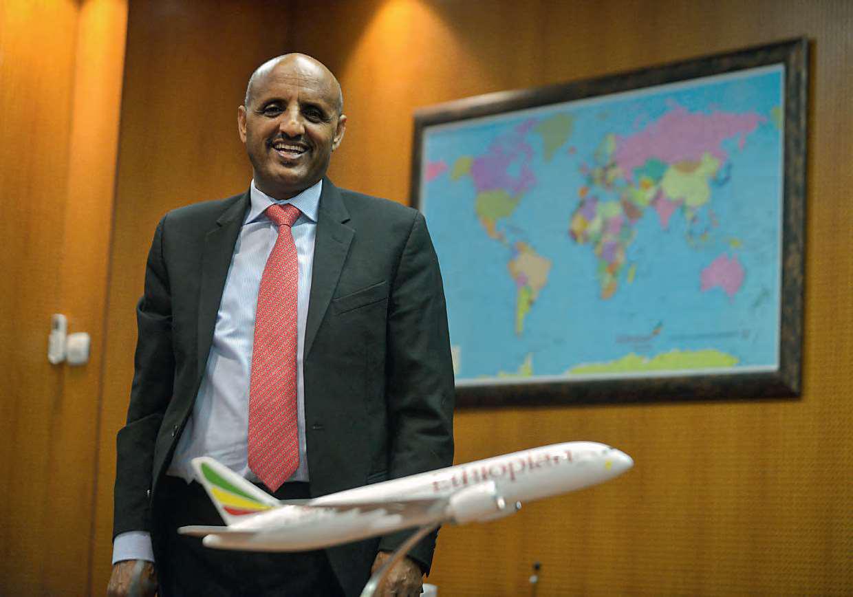 An emblematic figure of the company, Tewolde GebreMariam resigned from his post as general manager last March.MICHAEL TEWELDE/AFP