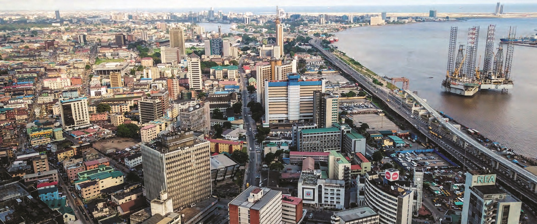 Lagos is Nigeria’s economic capital and most populous city. SHUTTERSTOCK