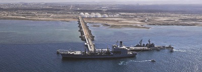 The Horizon oil terminal in Doraleh. VINCENT FOURNIER/JA