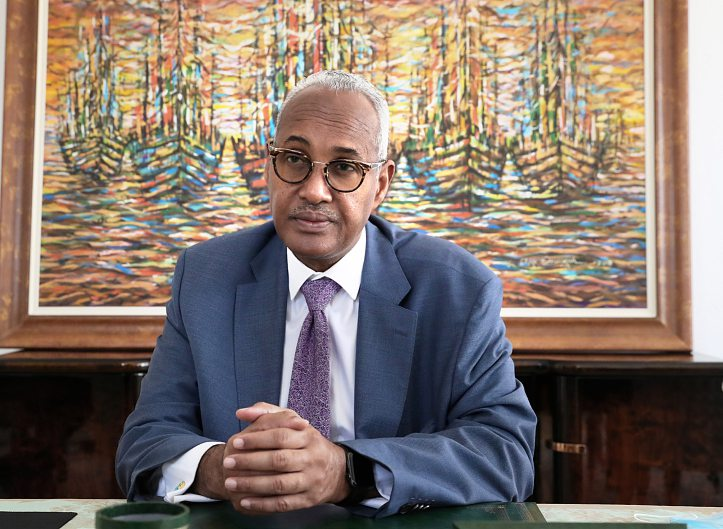 Aboubaker Omar Hadi, Chairman of the Djibouti Port and Free Zone Authority (DPFZA).