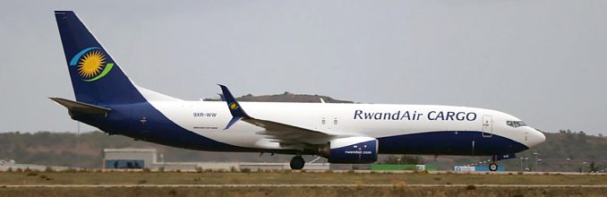 RwandAir recently began its first cargo flights.