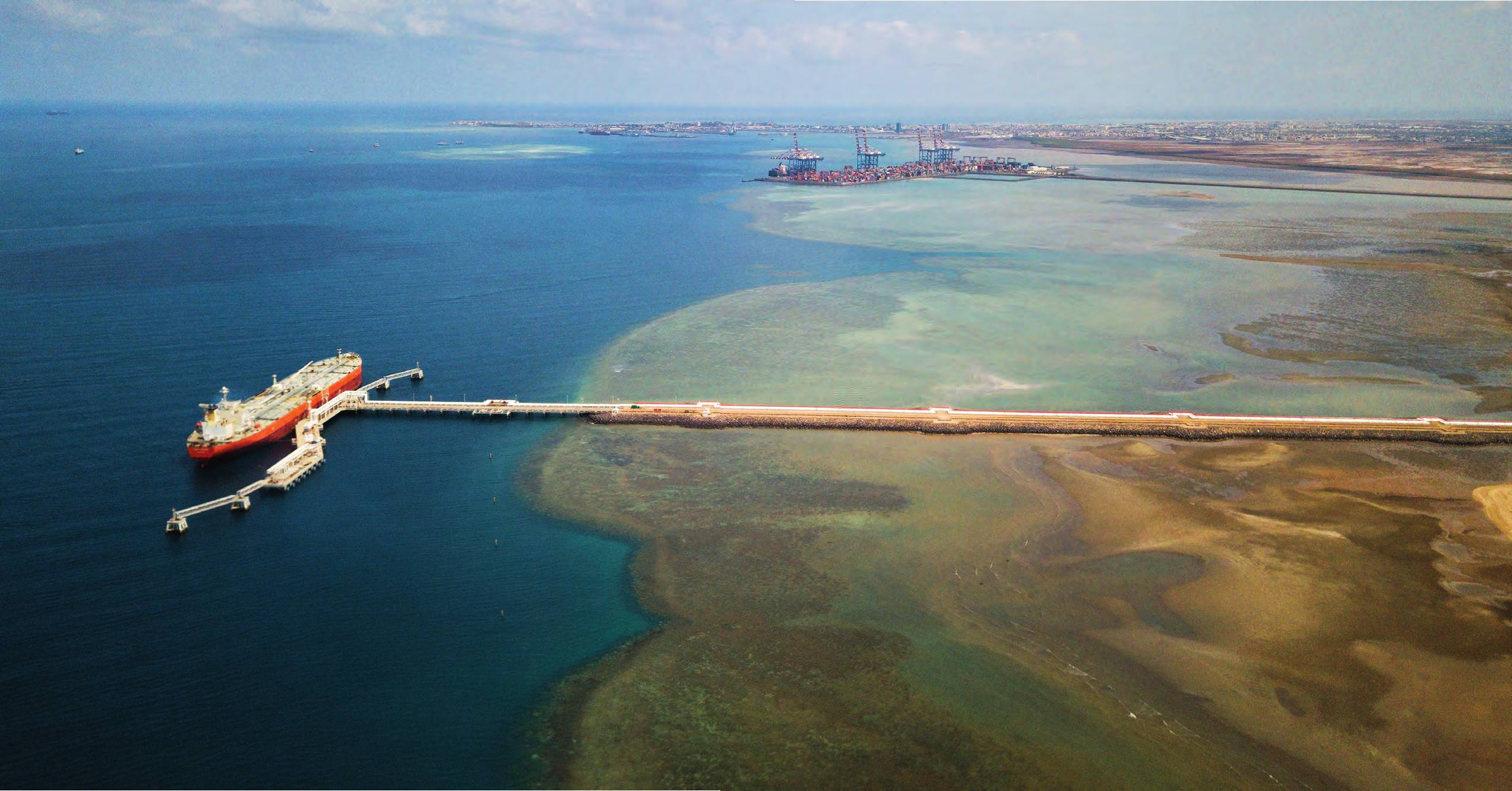 The Doraleh oil terminal. PATRICK ROBERT