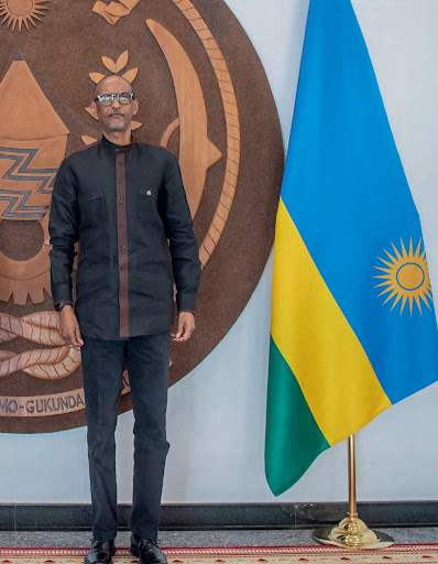 The president of Rwanda, Paul Kagame. RWANDAN OFFICE OF THE PRESIDENT/HANDOUT VIA XINHUA/RÉ