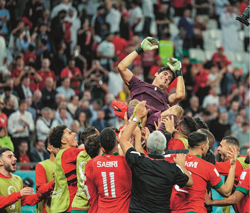Morocco was the first African country to reach the World Cup semi-finals. AYMAN AREF/NURPHOTO/NURPHOTO VIA AFP