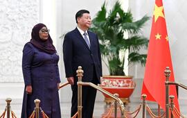 On 3 November 2022, MEN alongside Chinese President Xi Jinping in Beijing. ALAMY
