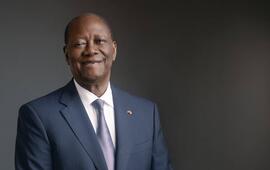President Alassane Ouattara. ISSAM ZEJLY FOR JA