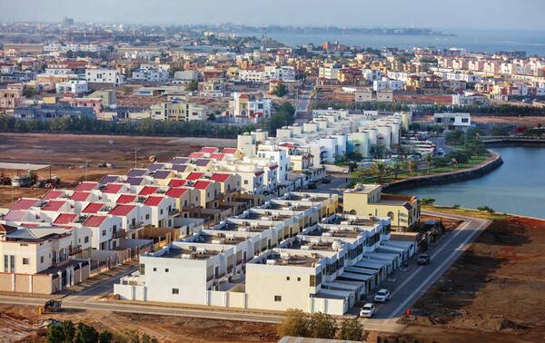 Of the 6000 housing units built since 2019, 2500 have been built by the IOG Foundation. Here in Djibouti city.PATRICK ROBERT