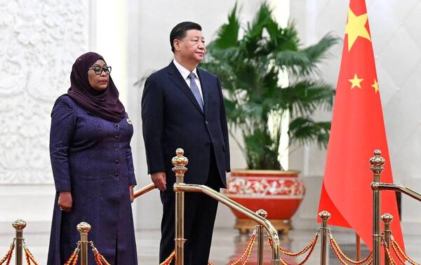 On 3 November 2022, MEN alongside Chinese President Xi Jinping in Beijing. ALAMY