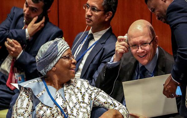 On 21 September 2023, in New York, during a ministerial meeting in preparation for the United Nations General Assembly. ZUMA PRESS ALAMY