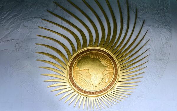 At the headquarters of the African Union (AU), in Addis Ababa. ALAMY