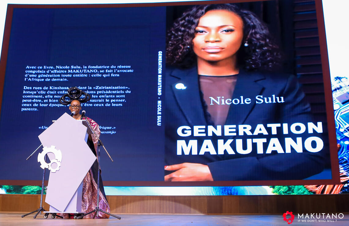 Nicole Sulu at the opening ceremony of the 10th Makutano Forum. ©