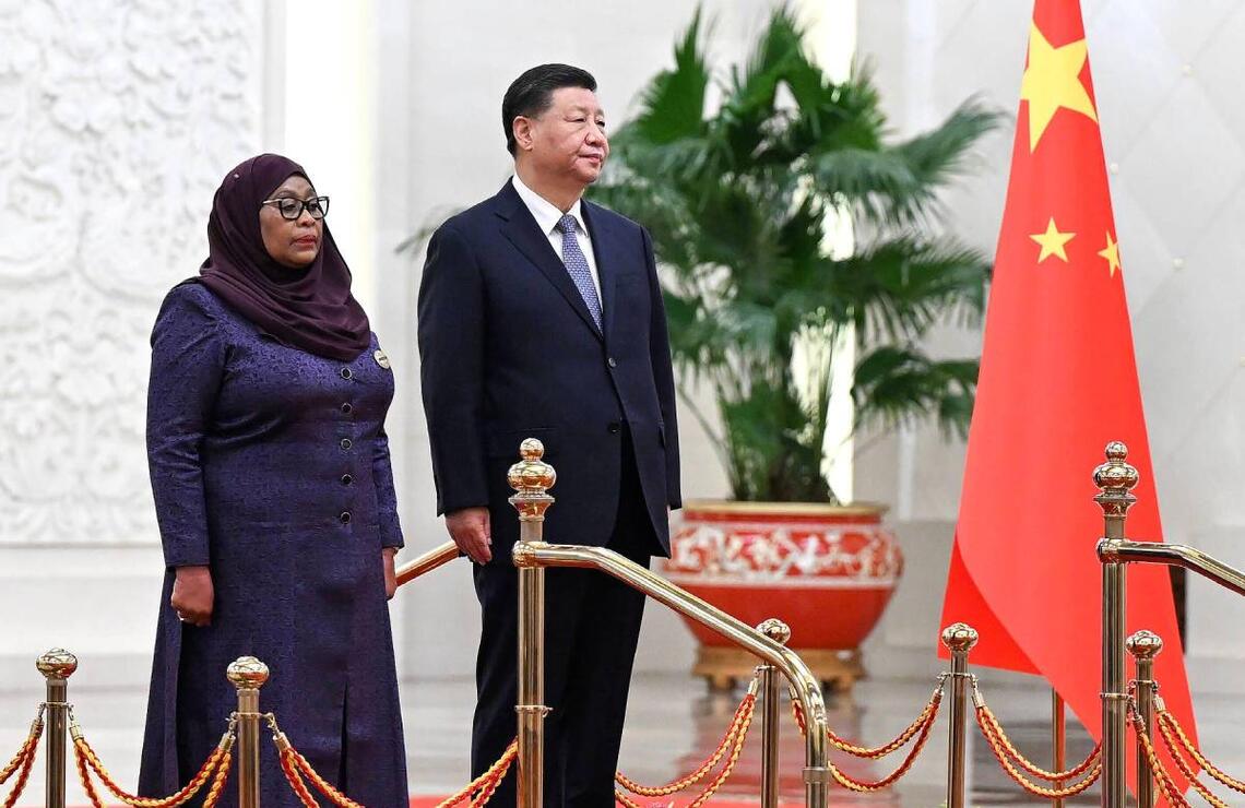 On 3 November 2022, MEN alongside Chinese President Xi Jinping in Beijing. ALAMY
