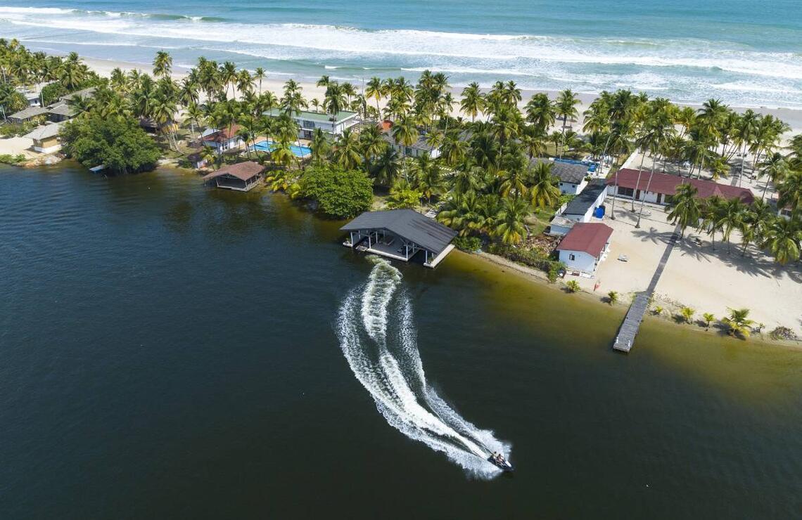 The seaside resort of Assinie. NABIL ZORKOT