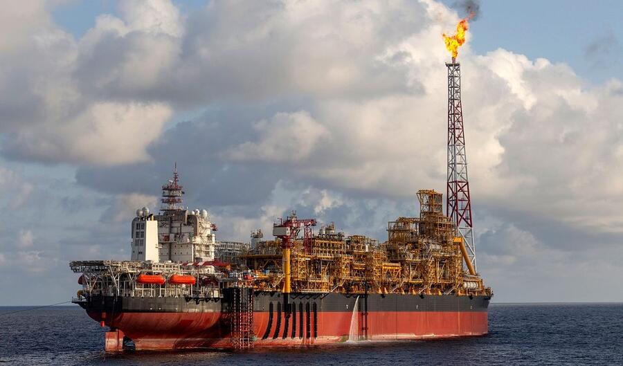 The Kaombo oil project, operated by Total, off the coast of Angola. SERGE PRAKHOV/SHUTTERSTOCK