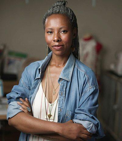  The designer in her studio. DR