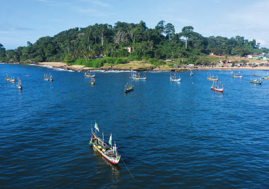 Grand-Béréby, a seaside town in the south-west, was made a protected marine area in December 2020.NABIL ZORKOT